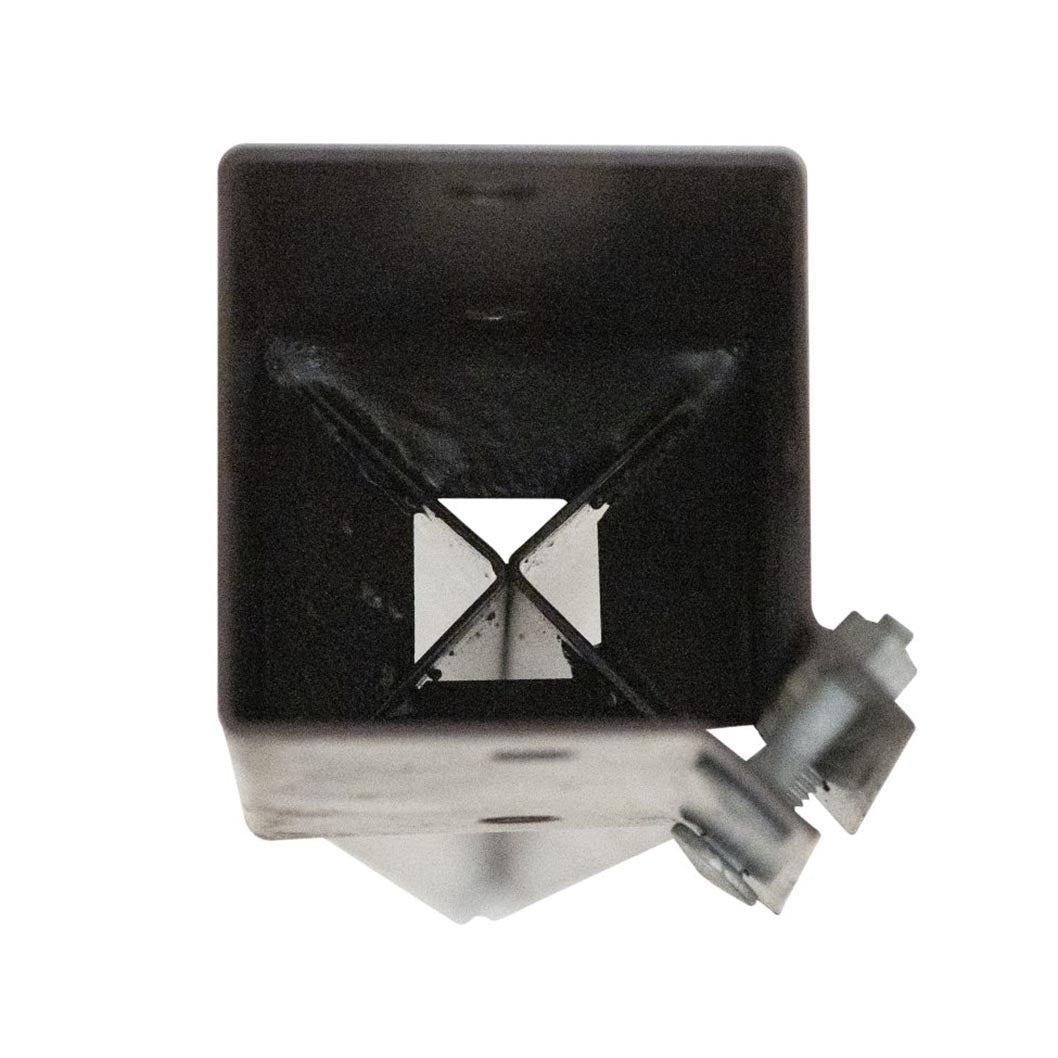 Forest Brown - Bolt Grip - Fence Post Support With Spike - JJ Building Materials