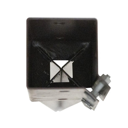 Forest Brown - Bolt Grip - Fence Post Support With Spike - JJ Building Materials
