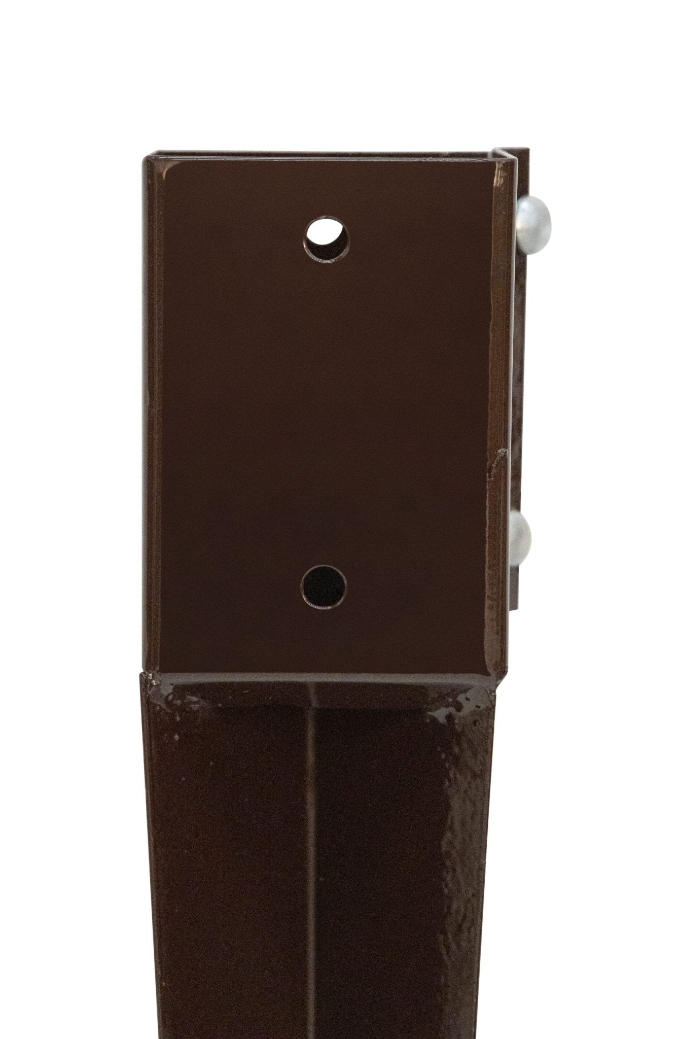 Forest Brown - Bolt Grip - Fence Post Support With Spike - JJ Building Materials