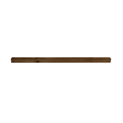 Forest Brown Incised Fence Post - JJ Building Materials