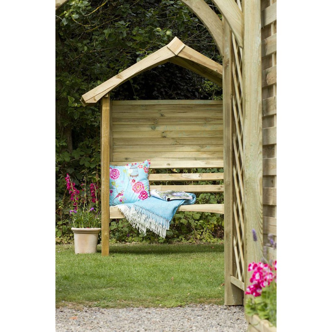 Forest Cadiz Garden Arbour - JJ Building Materials