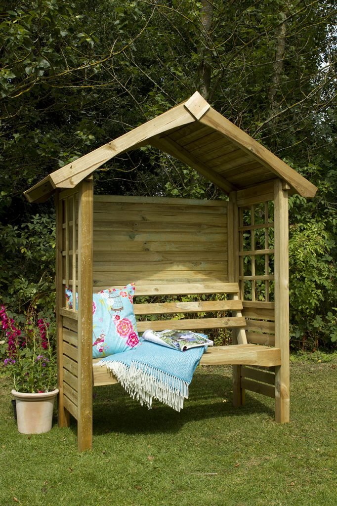 Forest Cadiz Garden Arbour - JJ Building Materials