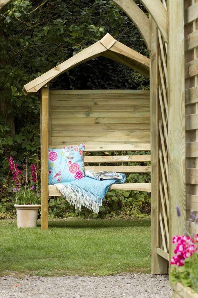 Forest Cadiz Garden Arbour - JJ Building Materials