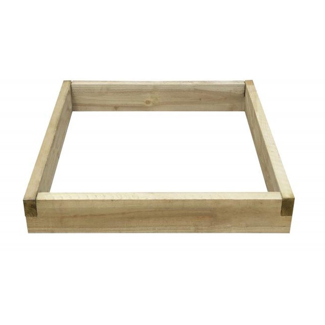 Forest Caledonian Compact Raised Bed - 90 x 90cm - JJ Building Materials