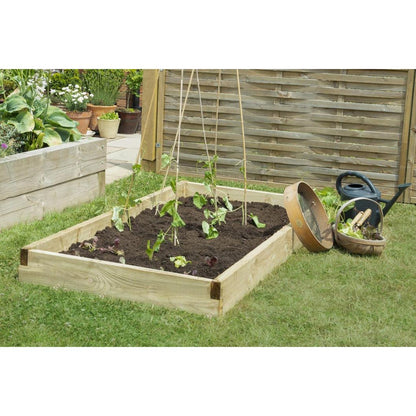 Forest Caledonian Large Raised Bed - 90 x 180cm - JJ Building Materials