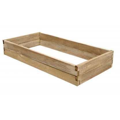 Forest Caledonian Rectangular Raised Bed 90 x 180cm - JJ Building Materials