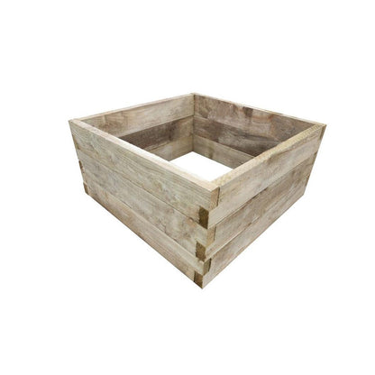 Forest Caledonian Square Raised Bed 90 x 90cm - JJ Building Materials