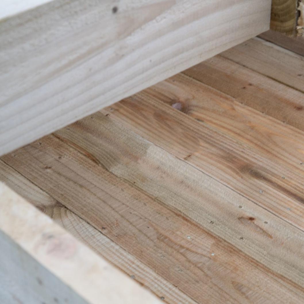 Forest Caledonian Tiered Raised Bed - 90 x 90cm - JJ Building Materials