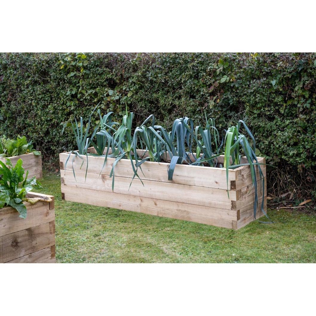 Forest Caledonian Trough Raised Bed 45 x 180cm - JJ Building Materials