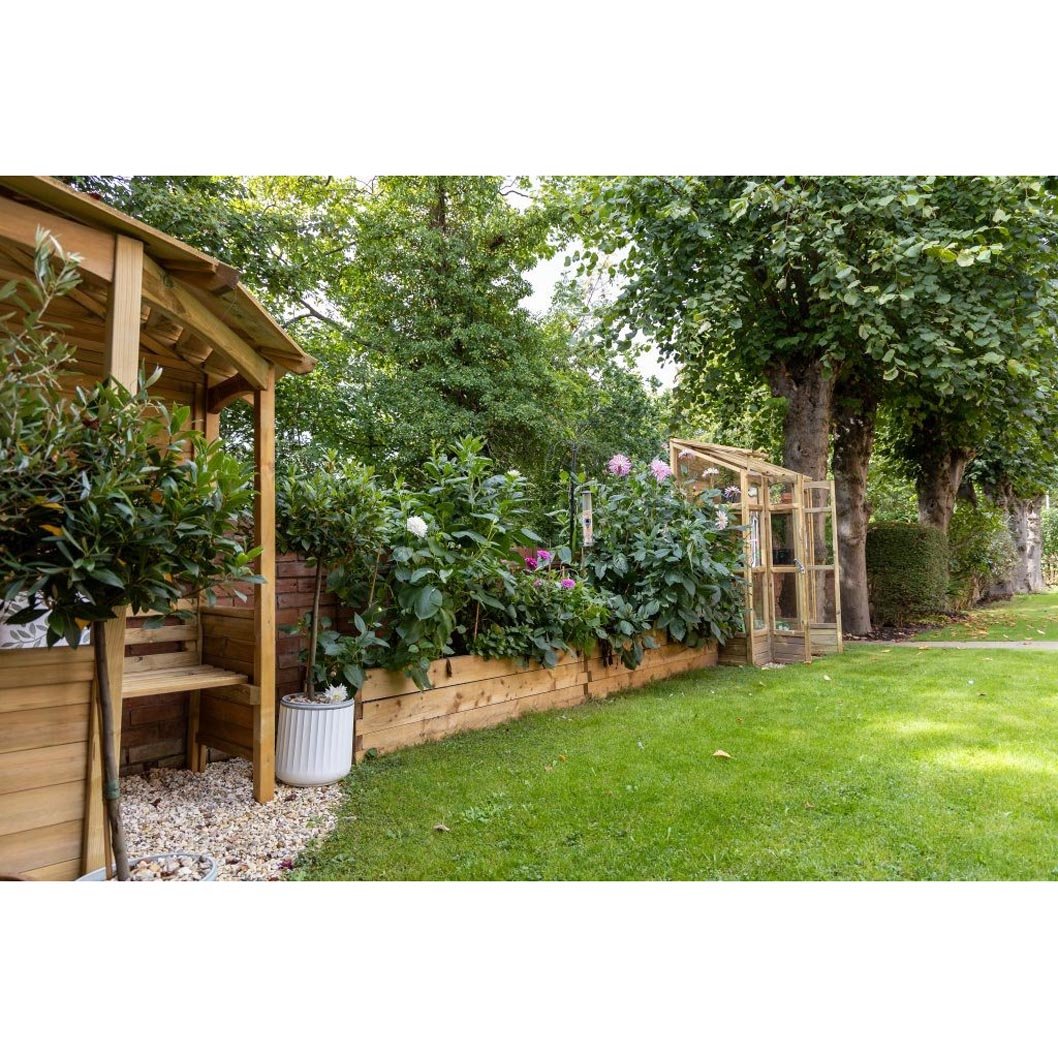 Forest Caledonian Trough Raised Bed 45 x 180cm - JJ Building Materials