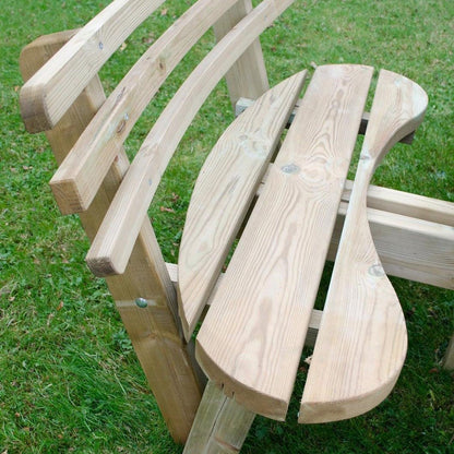 Forest Circular Picnic Table with Seat Backs - JJ Building Materials