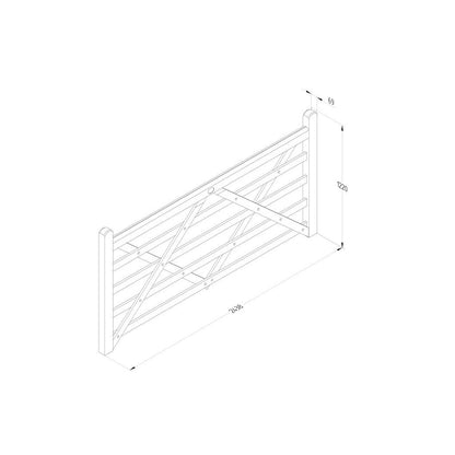 Forest Croft Prestige Gate - JJ Building Materials
