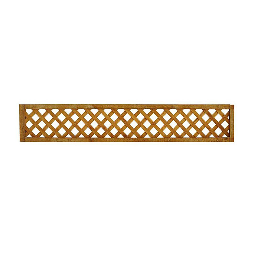 Forest Diamond Lattice Fence Topper - JJ Building Materials