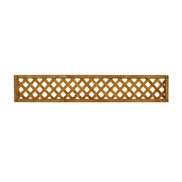 Forest Diamond Lattice Fence Topper - JJ Building Materials