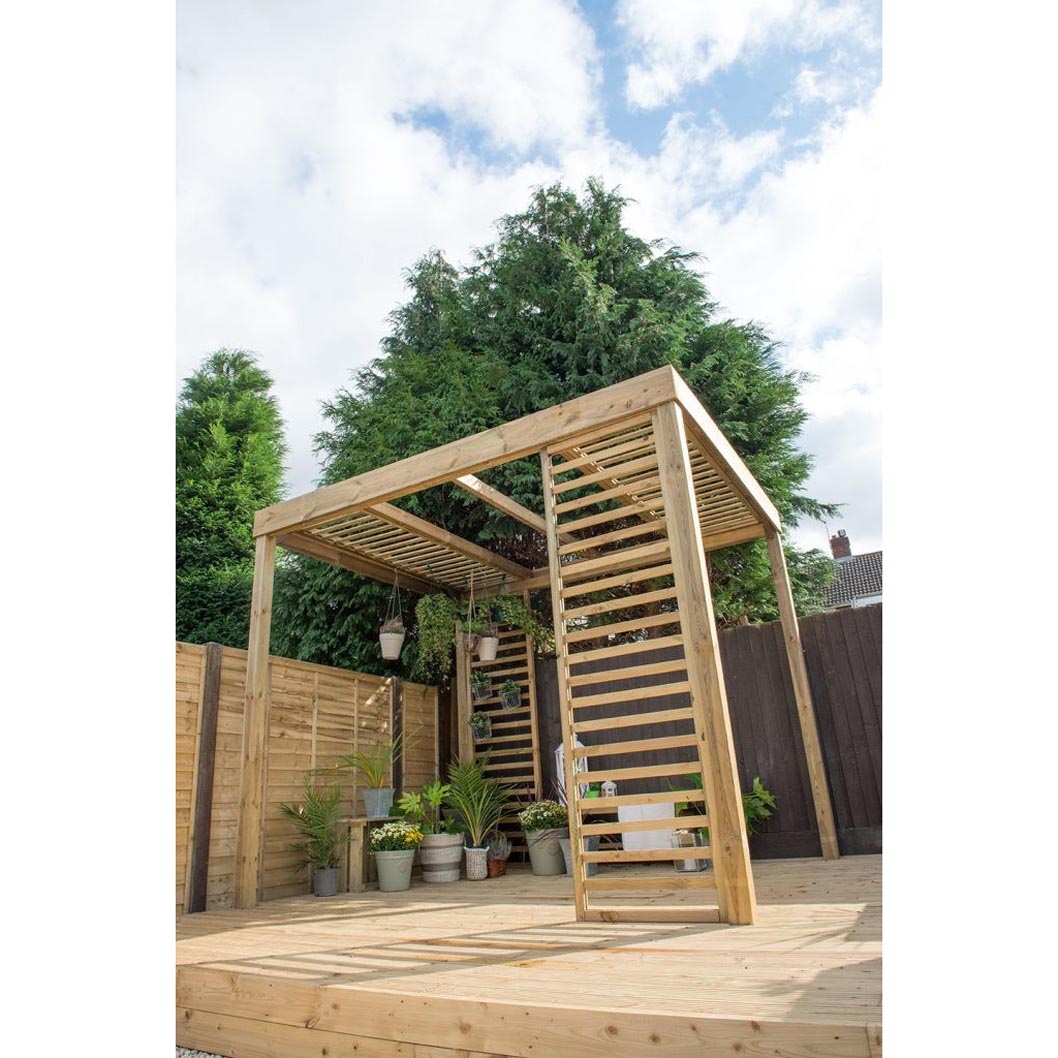 Forest Dining Pergola - JJ Building Materials