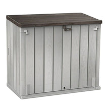 Forest Extra Large Garden Storage Unit / Bin Store - 1200 litre grey - JJ Building Materials