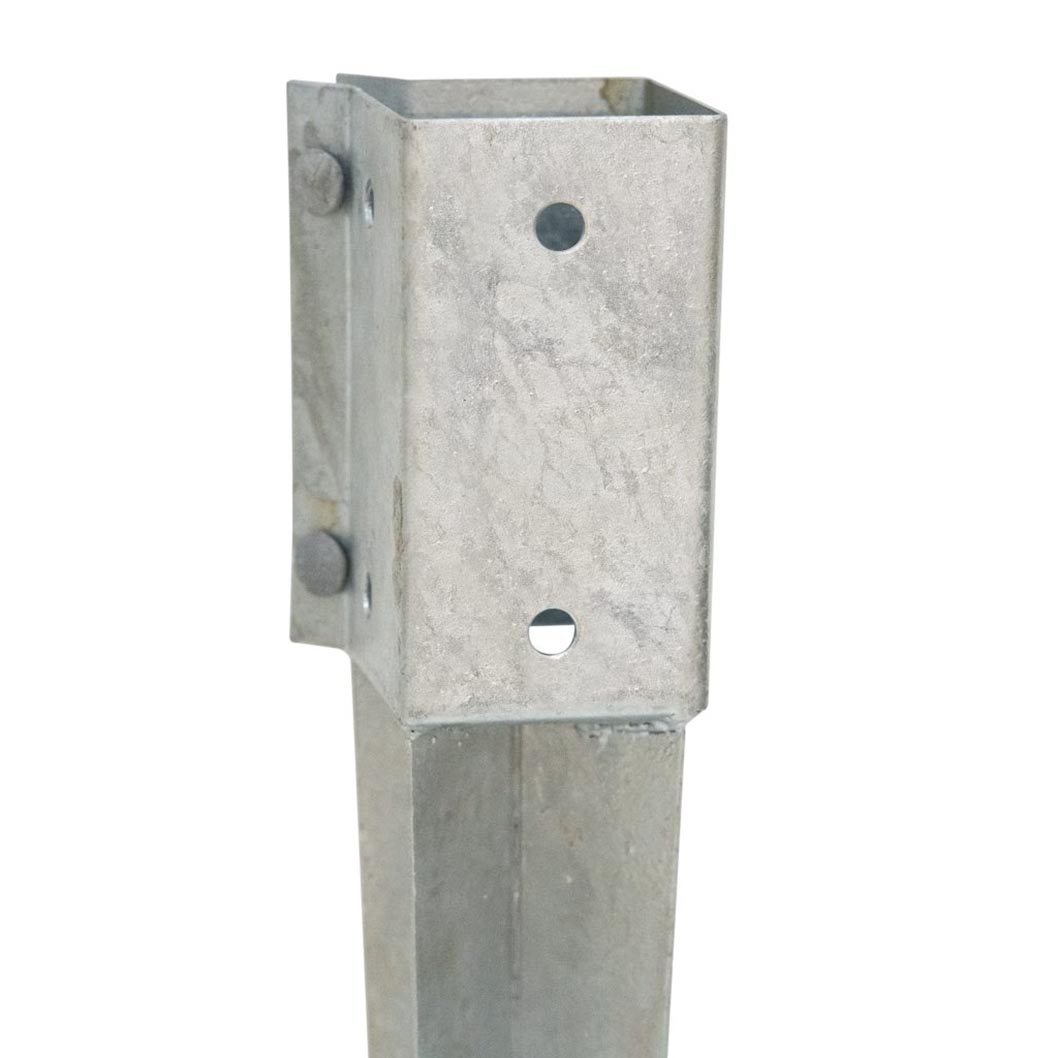 Forest Galvanised - Bolt Grip - Fence Post Support With Spike - JJ Building Materials