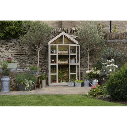 Forest Georgian Wall Greenhouse with Auto Vent - JJ Building Materials
