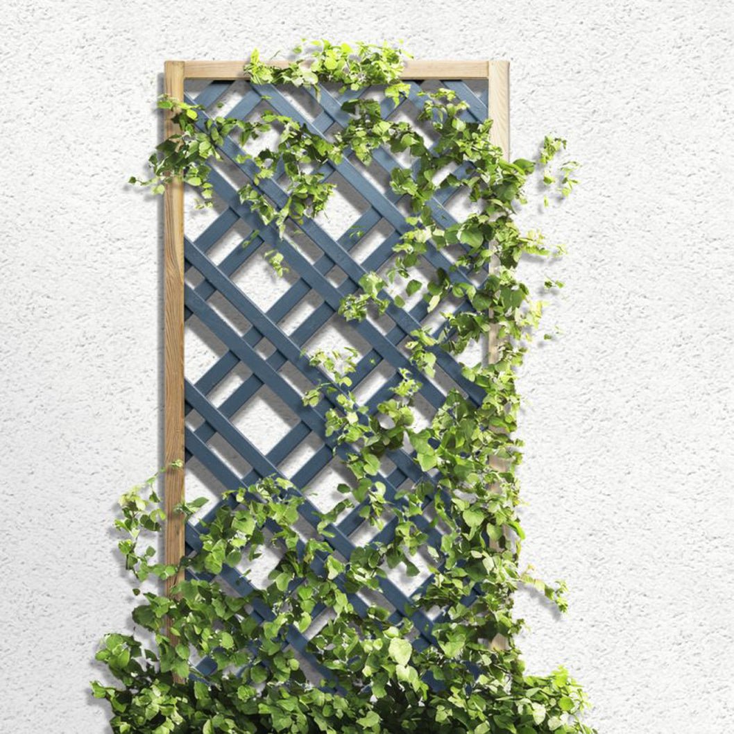 Forest Grey Painted Lattice - JJ Building Materials