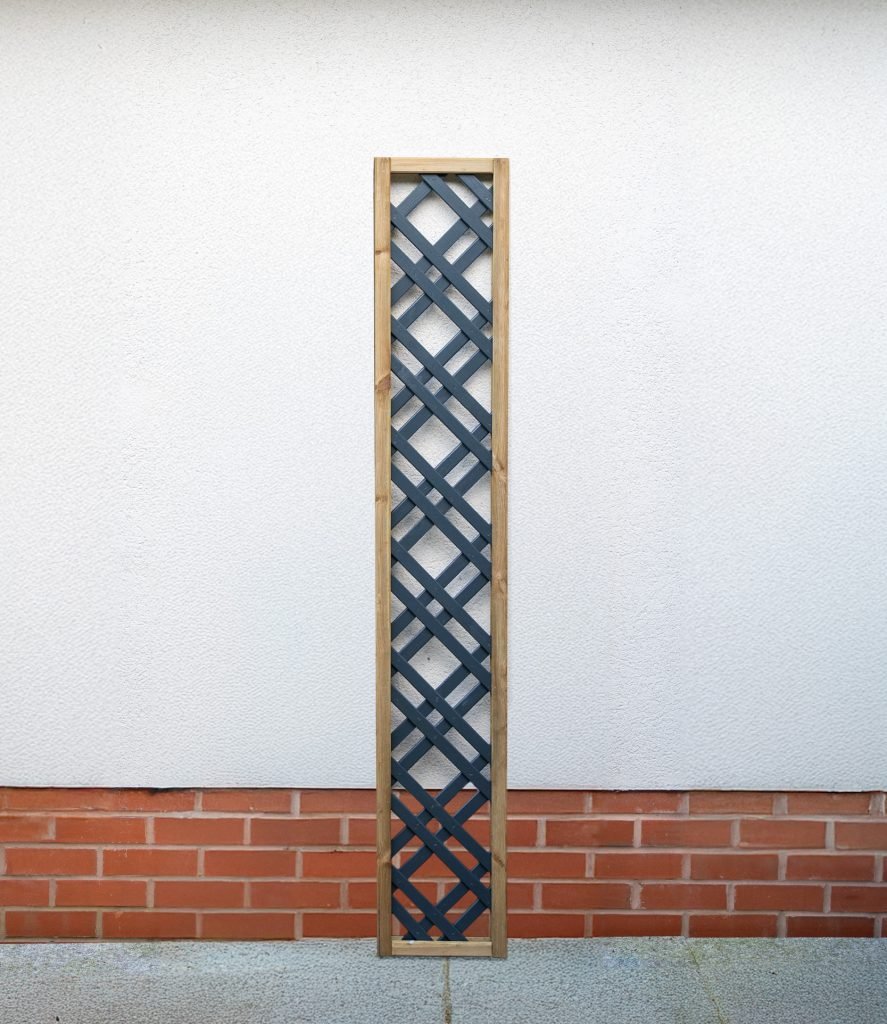 Forest Grey Painted Lattice - JJ Building Materials