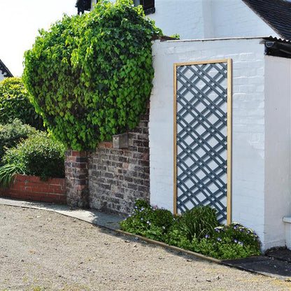 Forest Grey Painted Lattice - JJ Building Materials