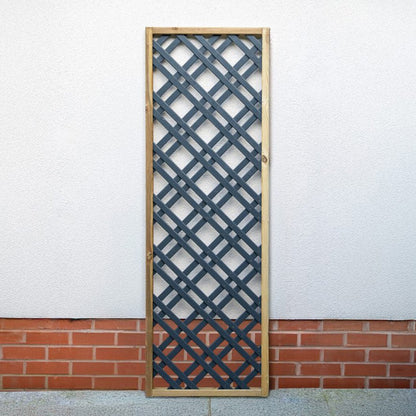 Forest Grey Painted Lattice - JJ Building Materials
