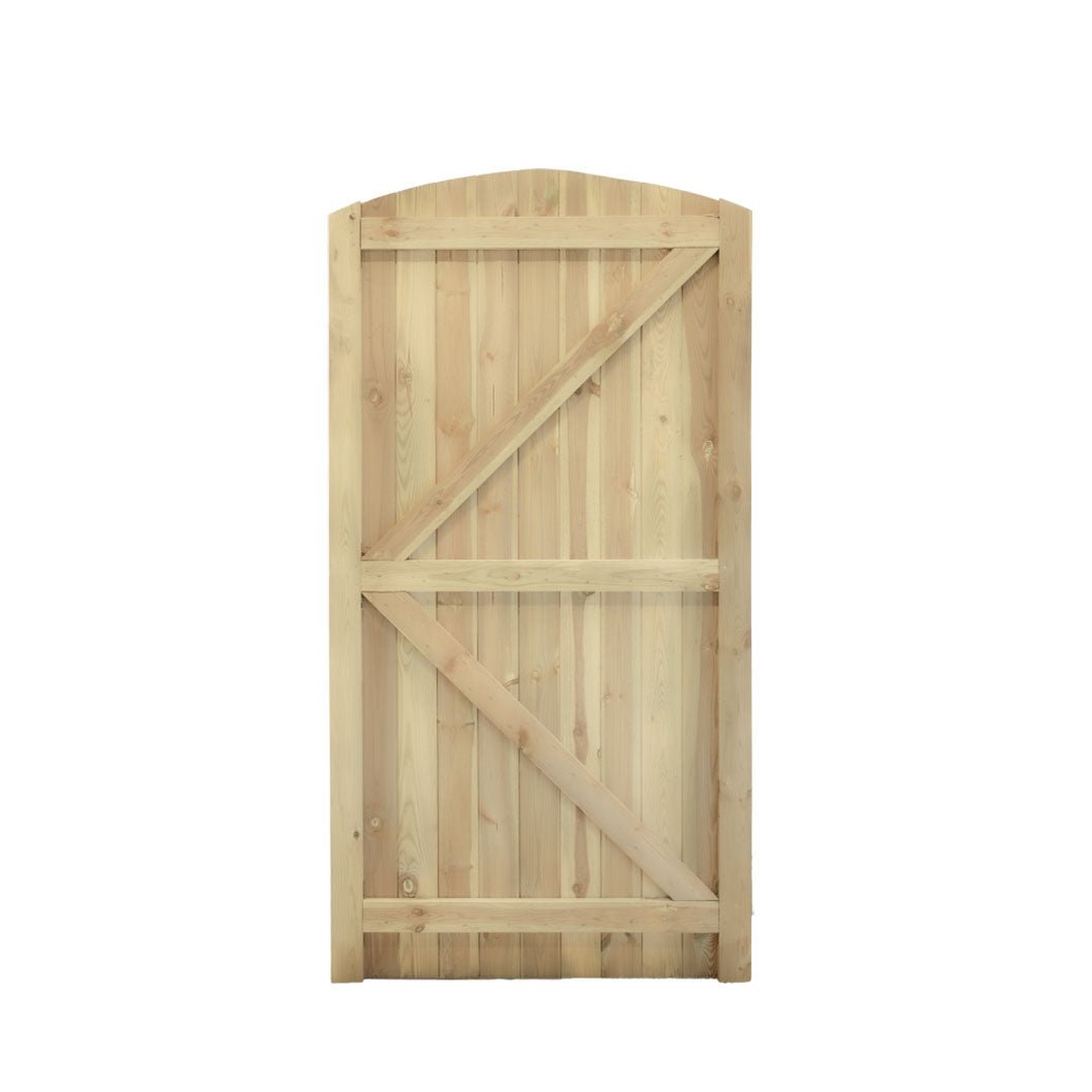 Forest Heavy Duty Dome Top Tongue & Groove Gate 6ft (1.80m high) - JJ Building Materials