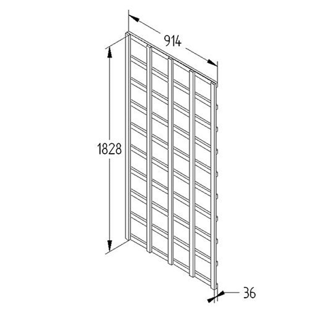 Forest Heavy Duty Trellis - JJ Building Materials