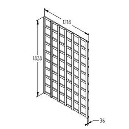 Forest Heavy Duty Trellis - JJ Building Materials