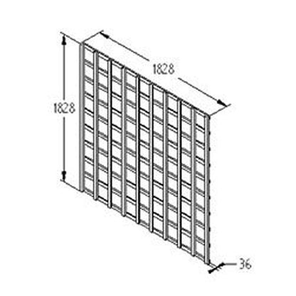 Forest Heavy Duty Trellis - JJ Building Materials