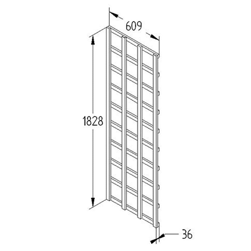 Forest Heavy Duty Trellis - JJ Building Materials
