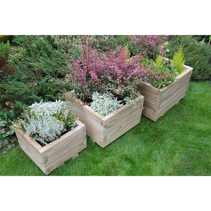 Forest Kendal Square Planter - Set of 3 - JJ Building Materials