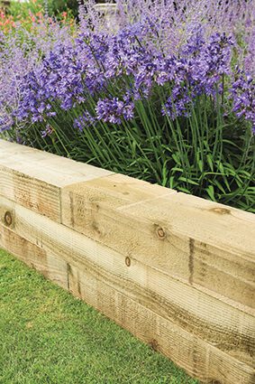 Forest Landscaping Garden Sleeper - 1.2m - JJ Building Materials
