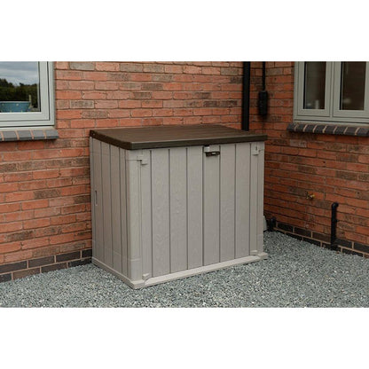 Forest Large Garden Storage Unit - 842 litre taupe - JJ Building Materials