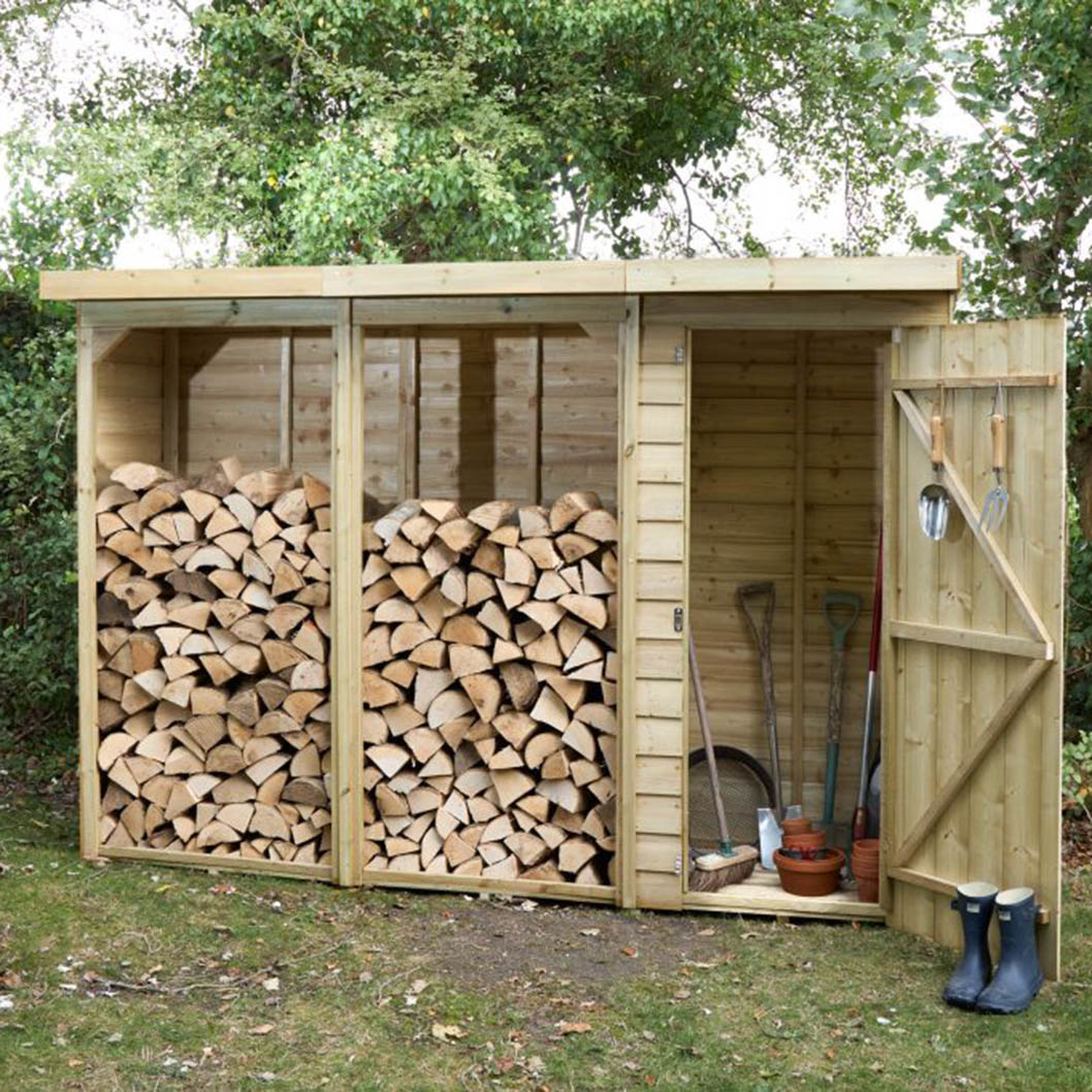 Forest Large Log & Tool Store - JJ Building Materials