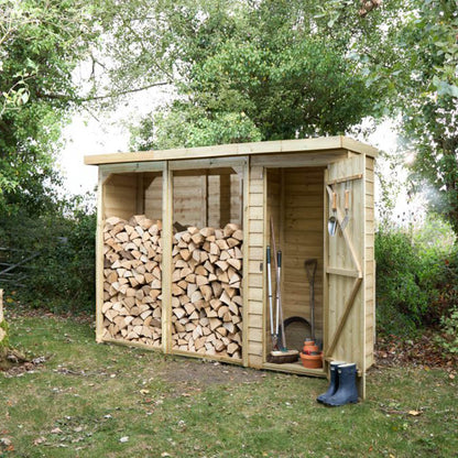 Forest Large Log & Tool Store - JJ Building Materials