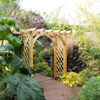 Forest Large Ultima Pergola Arch - JJ Building Materials