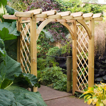 Forest Large Ultima Pergola Arch - JJ Building Materials