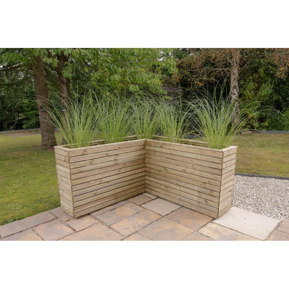 Forest Linear Corner Planter 160cm - JJ Building Materials