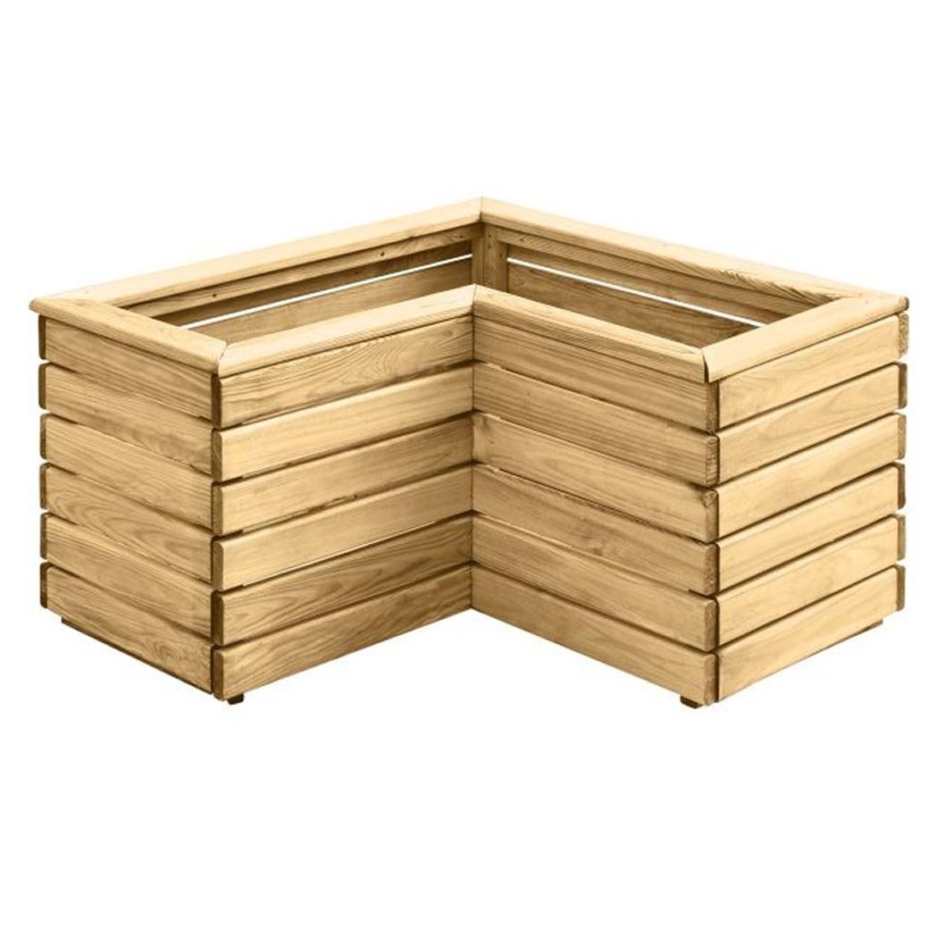 Forest Linear Corner Planter 80cm - JJ Building Materials
