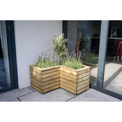 Forest Linear Corner Planter 80cm - JJ Building Materials