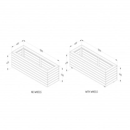 Forest Linear Planter - Long - JJ Building Materials