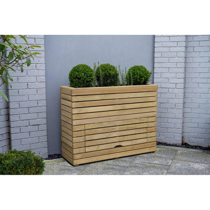 Forest Linear Planter - Tall with Storage - JJ Building Materials