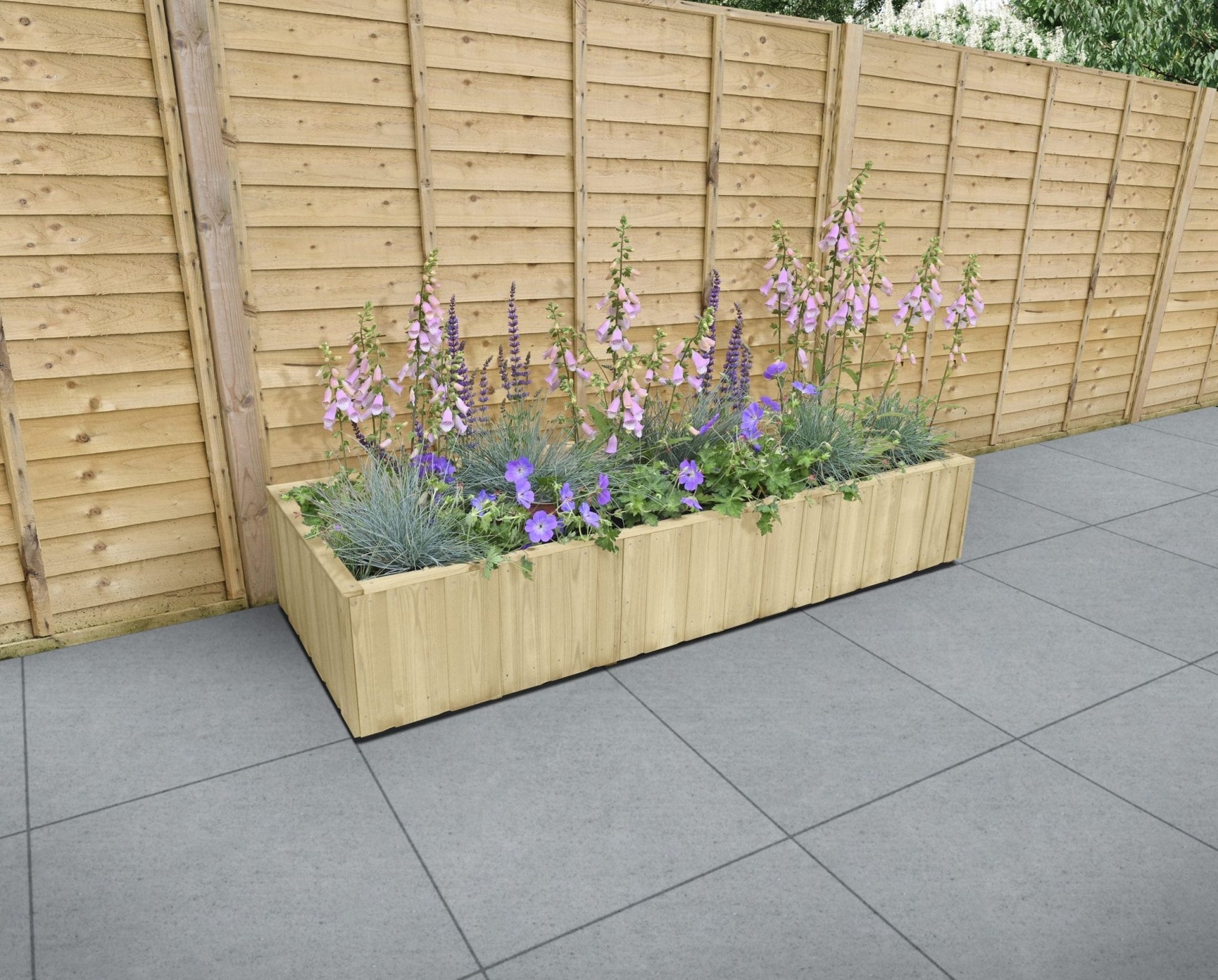 Forest Low Level Lapline Planter- Large - JJ Building Materials