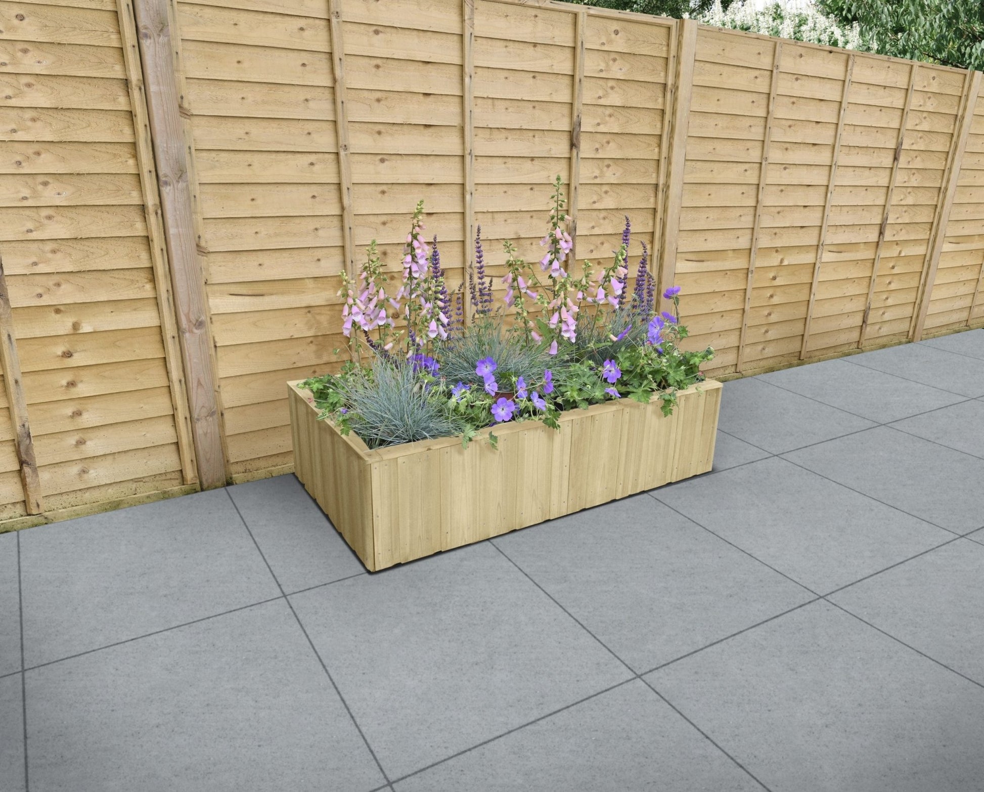 Forest Low Level Lapline Planter- Rectangular - JJ Building Materials