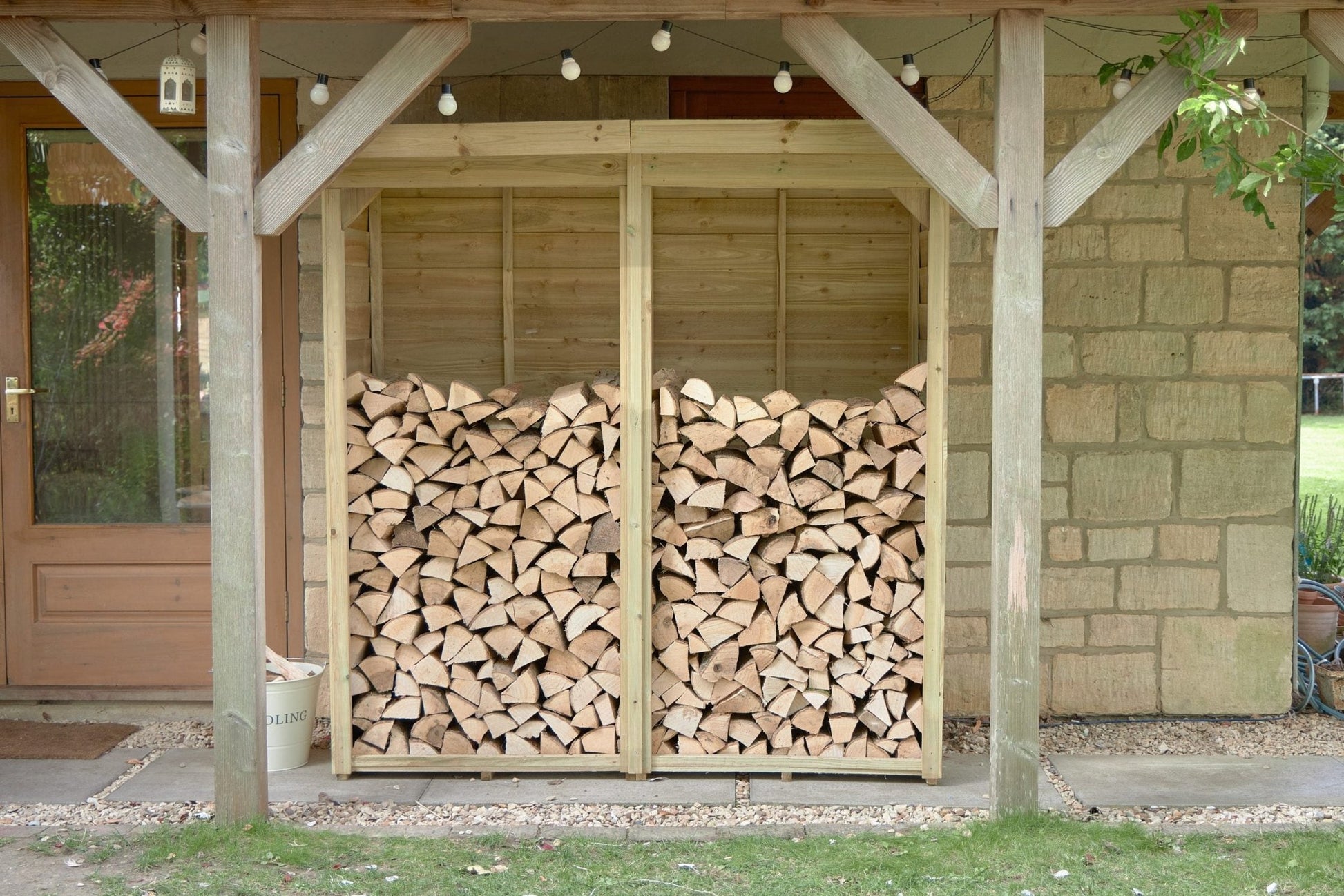 Forest Medium Log Store - JJ Building Materials