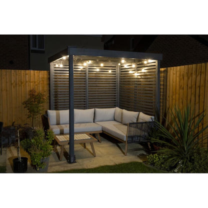 Forest Modular Pergola with 1 Side Panel Pack - JJ Building Materials