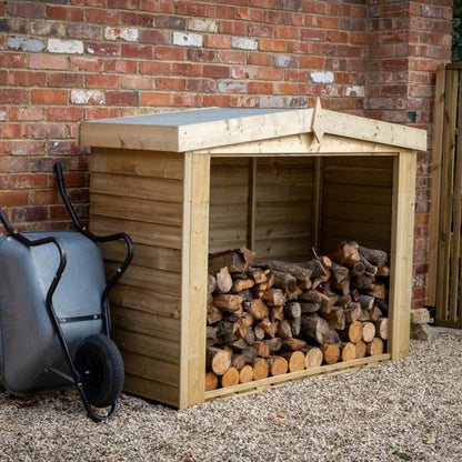 Forest Overlap Presssure Treated Apex Log Store - JJ Building Materials