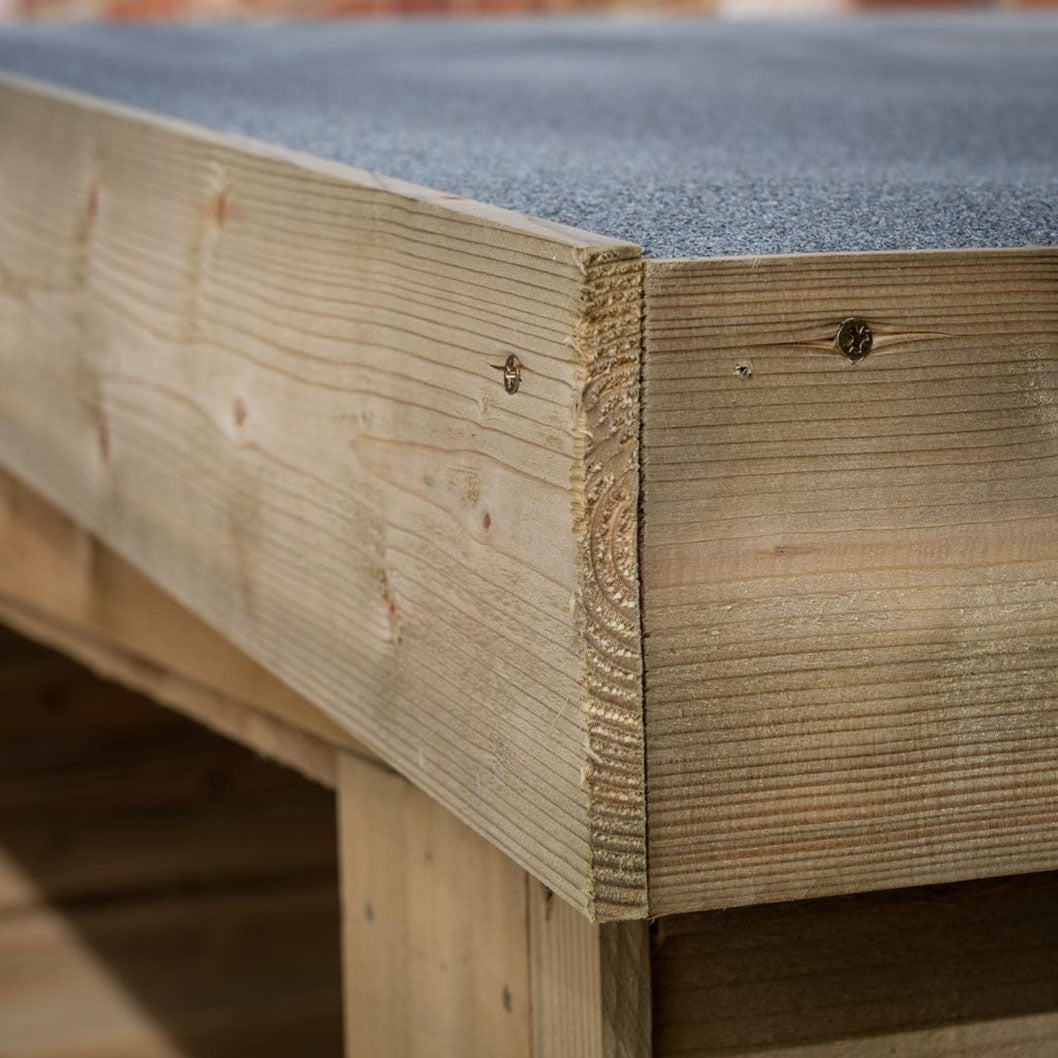 Forest Overlap Presssure Treated Apex Log Store - JJ Building Materials