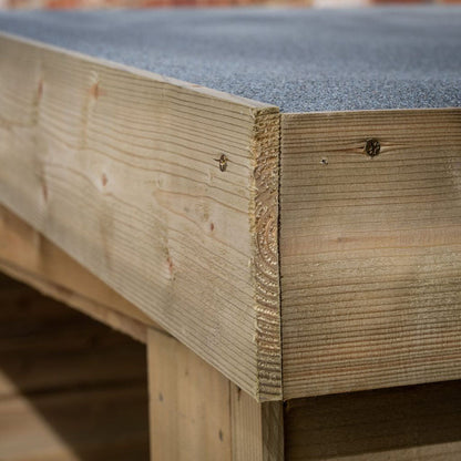 Forest Overlap Presssure Treated Apex Log Store - JJ Building Materials